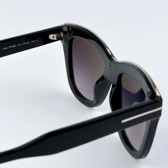 Tom Ford Women BRAND NEW Sunglasses JULIE Black Gradient  display picture 3